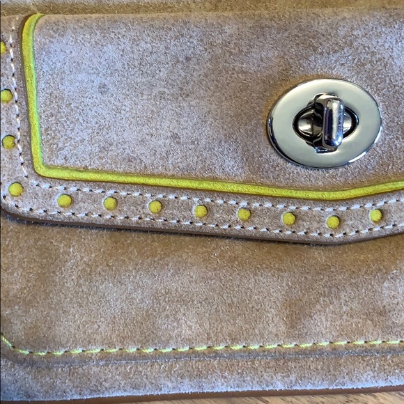 Coach suede wallet wristlet - Picture 9 of 9